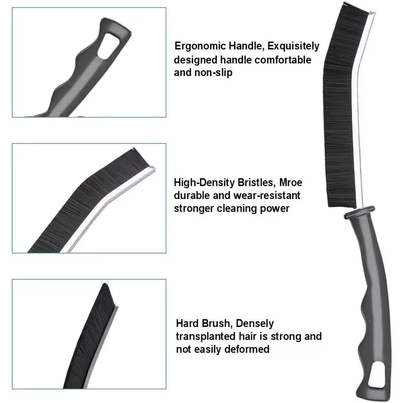 Heavy Duty Cleaning Brushes - 3 Pack