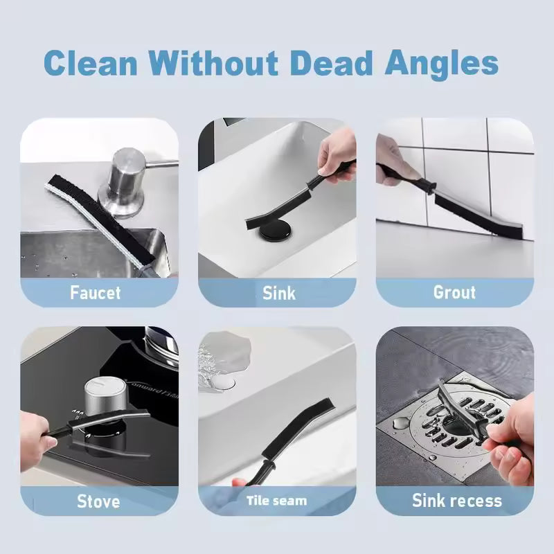 Heavy Duty Cleaning Brushes - 3 Pack